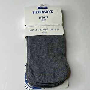 BIRKENSTOCK
2 PACK COTTON SOLE SNEAKER COTTON/POLYAMID/ELASTANE